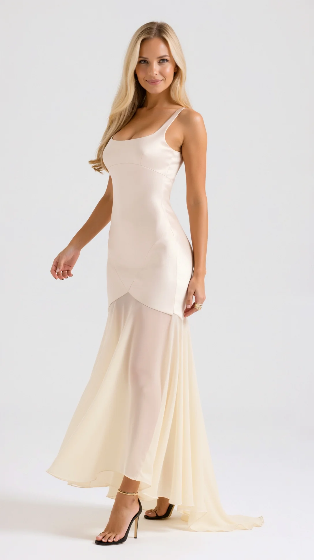 Ursula Chiffon Maxi Dress - Nextleian