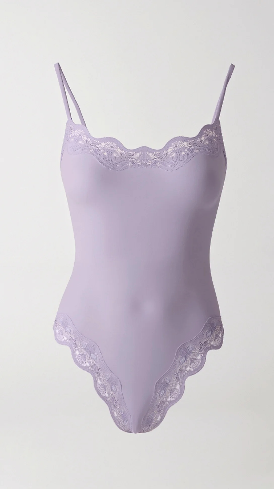 Seamless Lace Thong Bodysuit - Nextleian