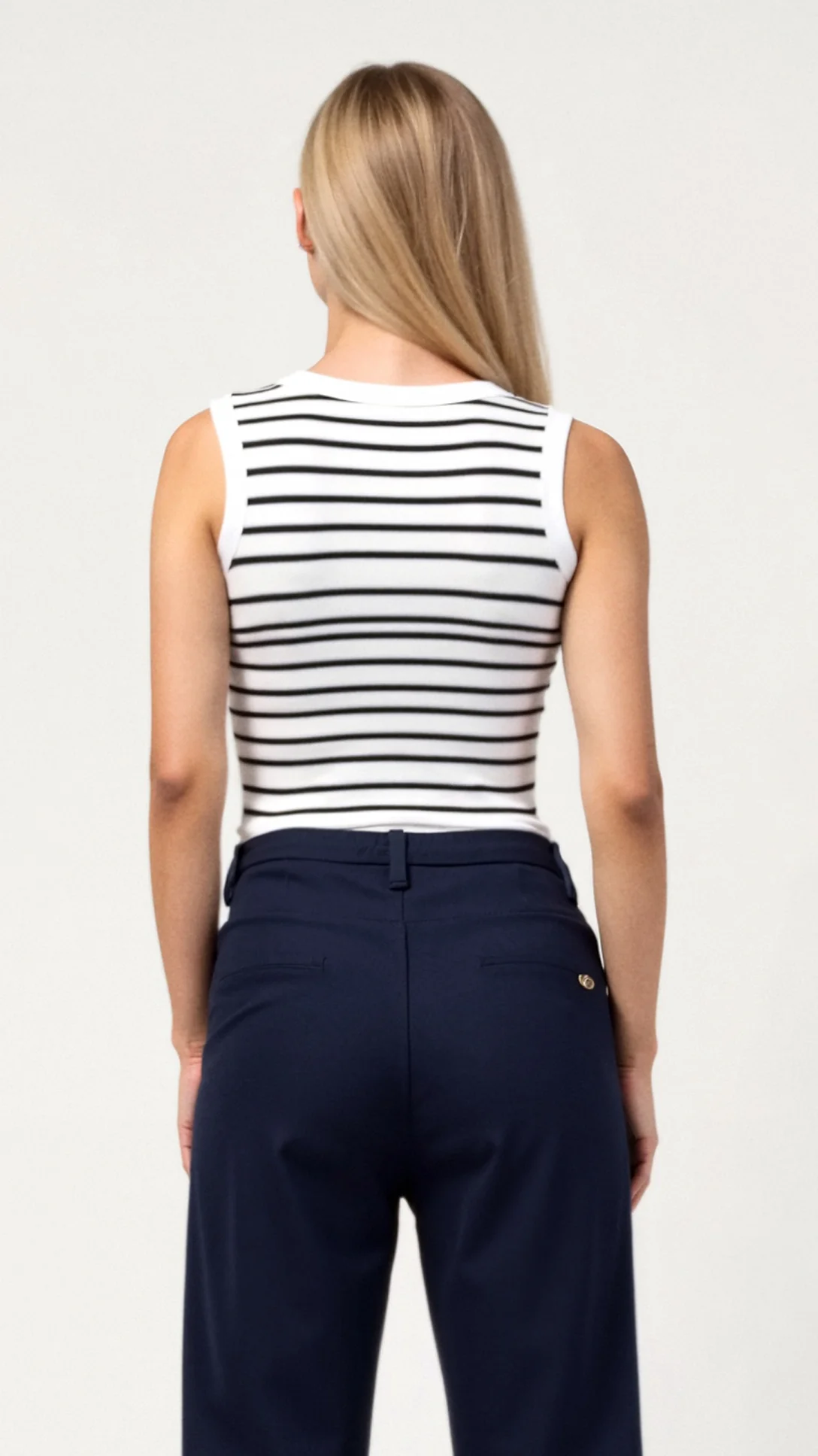 Heloise Striped Tank Top - Nextleian
