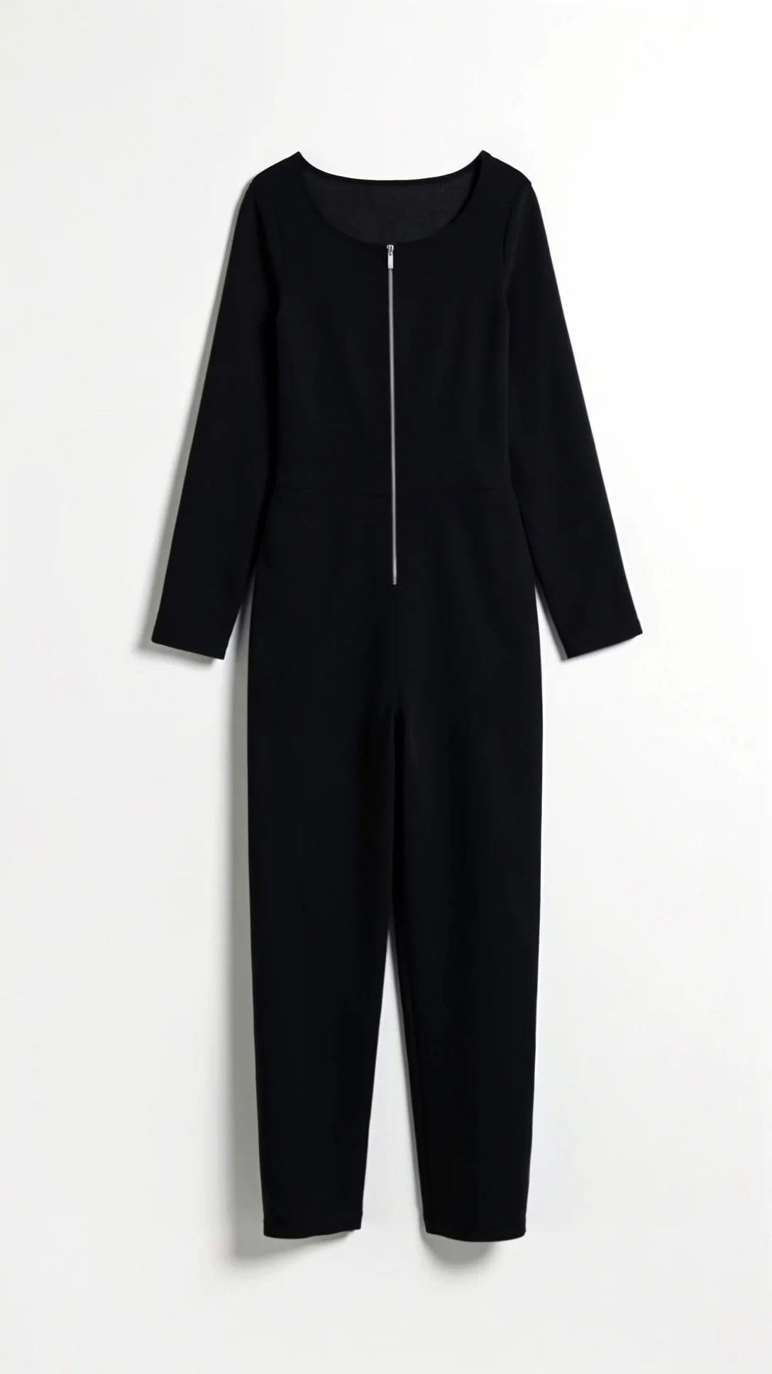 Kerensa Black Zip-up Bodysuit - Nextleian