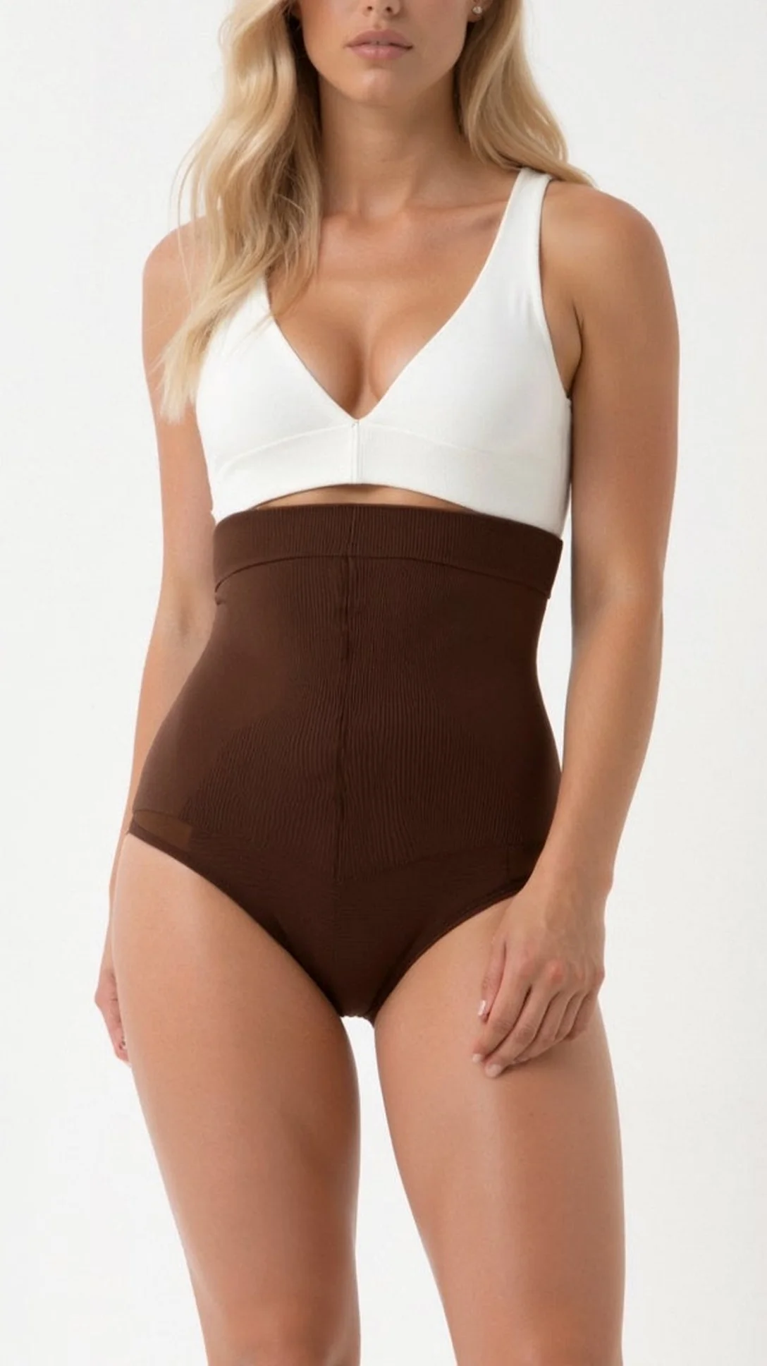 Seamless High-Waisted Briefs - Nextleian