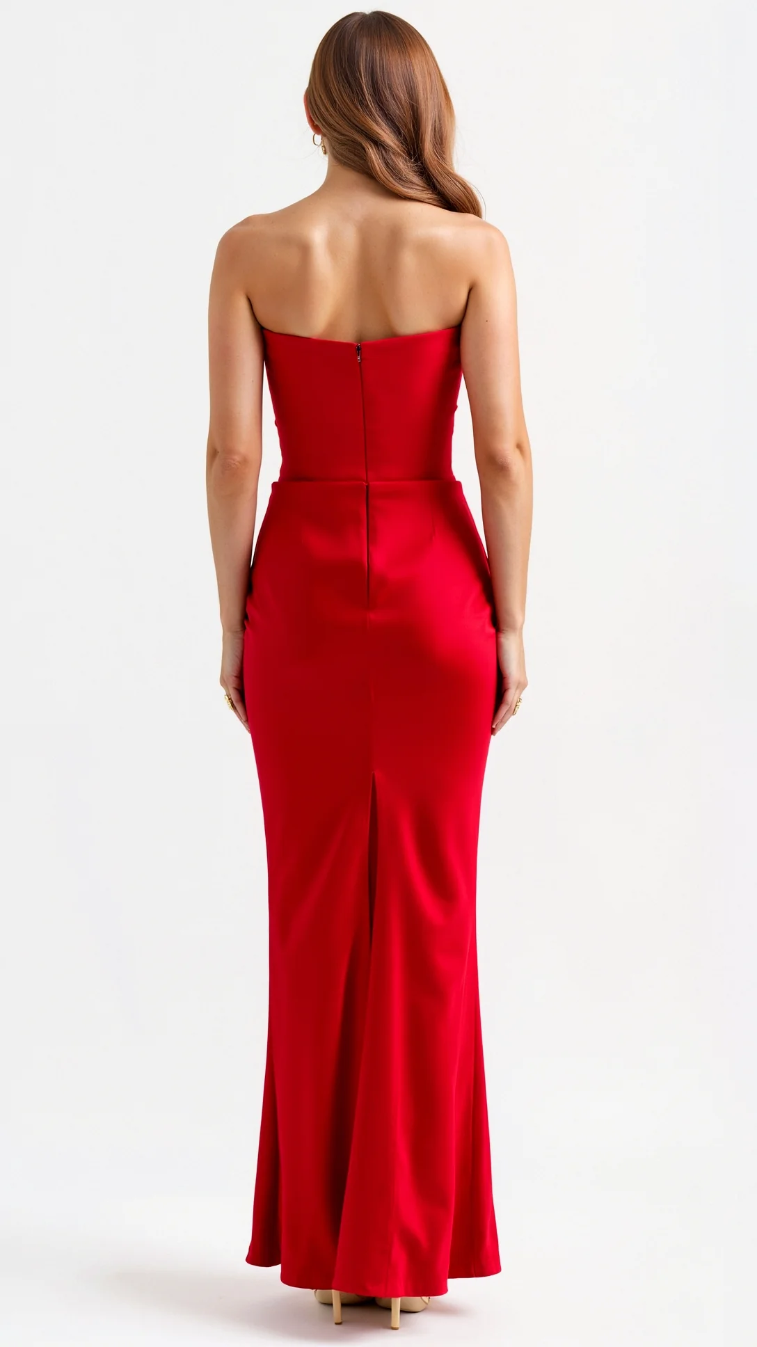 Luciana Strapless Maxi Dress - Nextleian