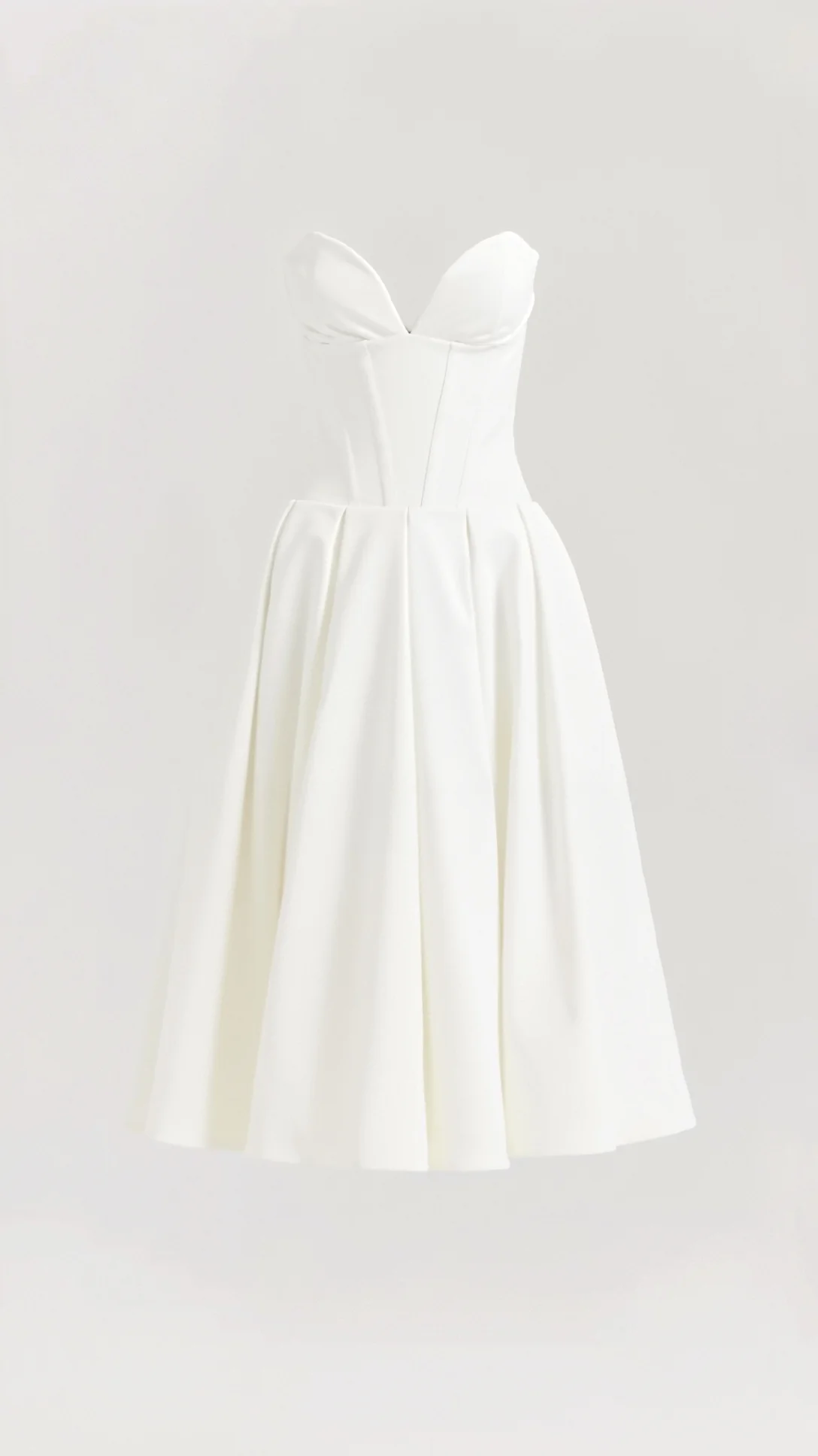 Celestia Strapless Midi Dress - Nextleian