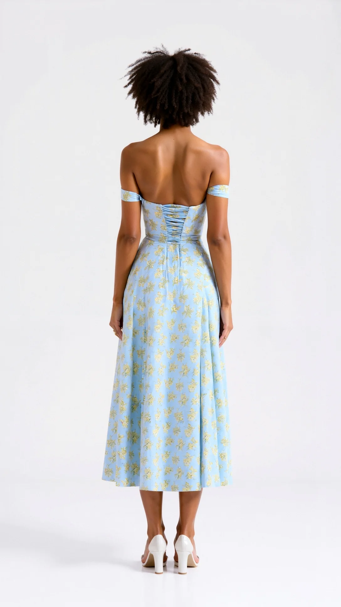 Dahlia Midi Dress - Nextleian