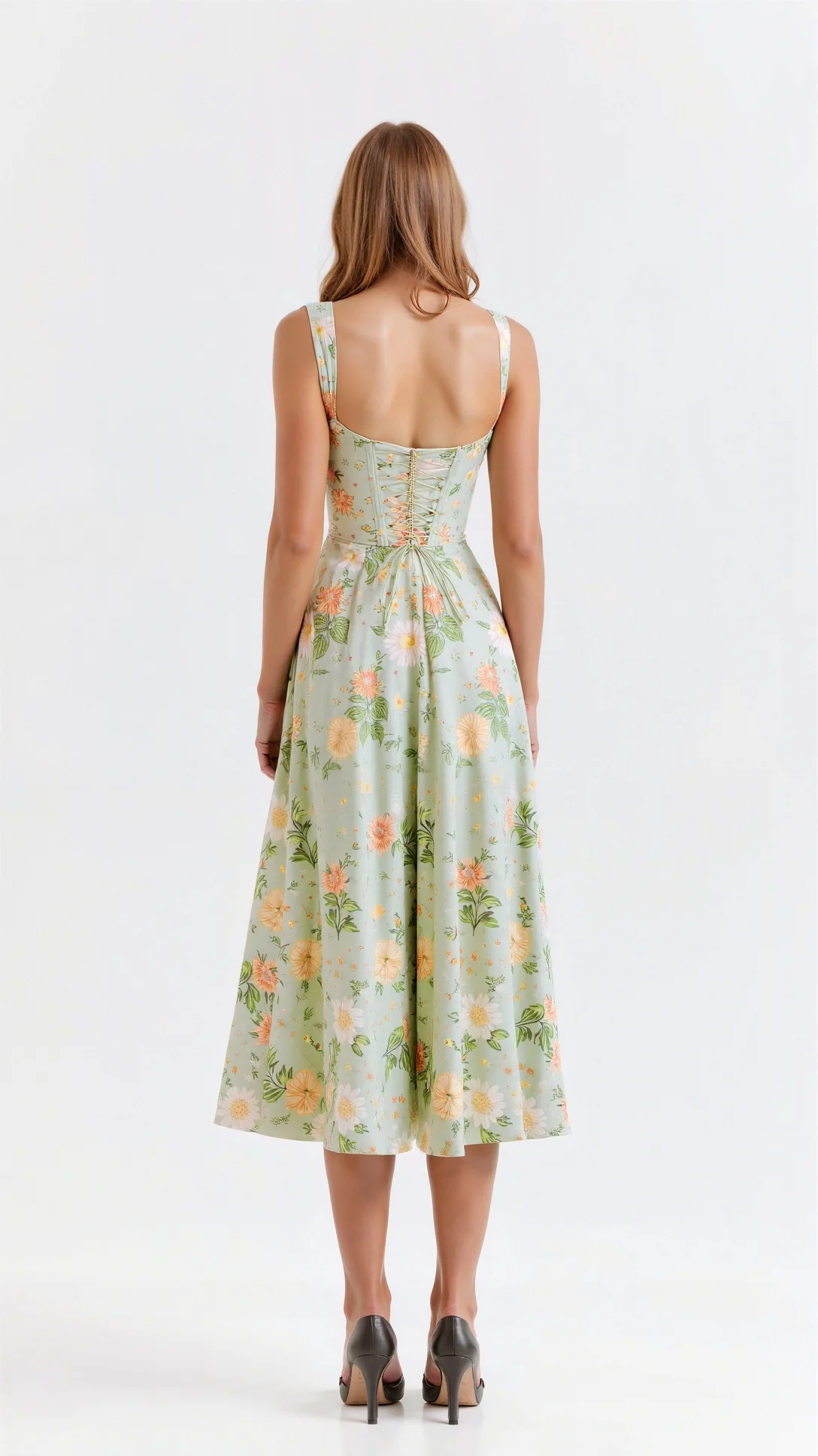 Dahlia Midi Dress - Nextleian