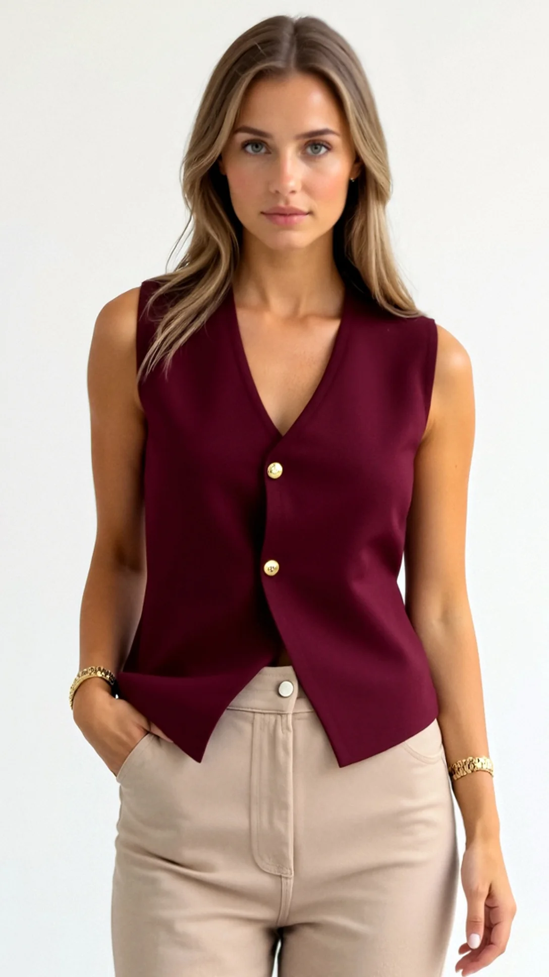 Lily Knit Waistcoat - Nextleian